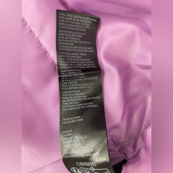 Free People Ryder Black Moto Jacket with Cream Stripe SZ L NEW - Picture 14 of 14